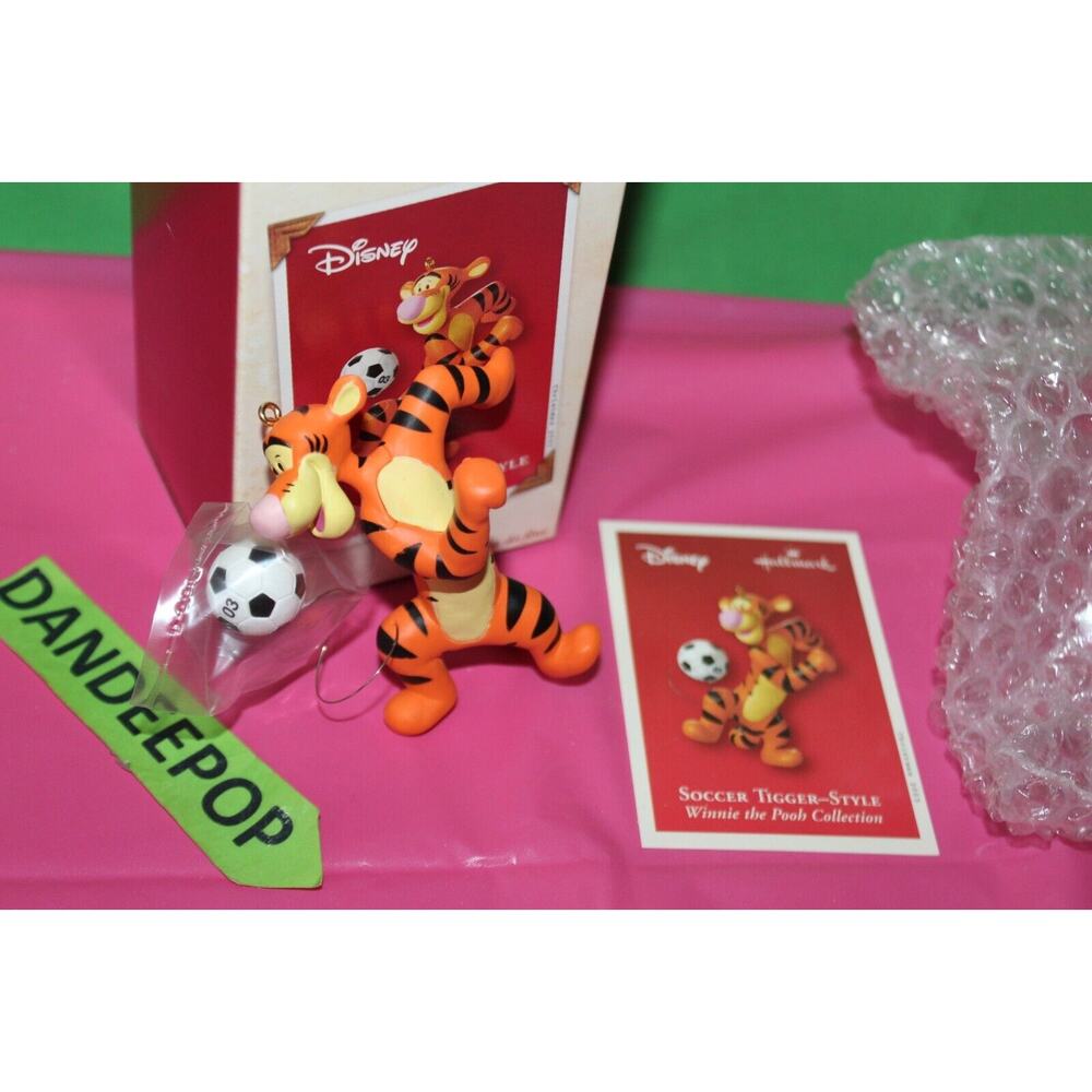 Hallmark Keepsake Soccer Tigger Style Winnie The Pooh Dated 2003 Ornament